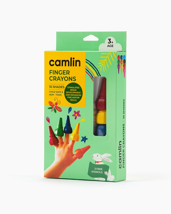 Camel - Finger Crayons (Set of 10 shades)