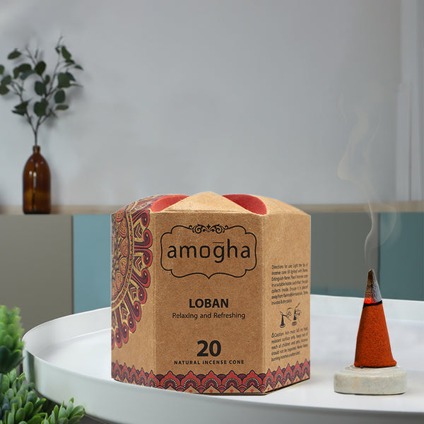 IRIS Amogha Loban Incense Cones
