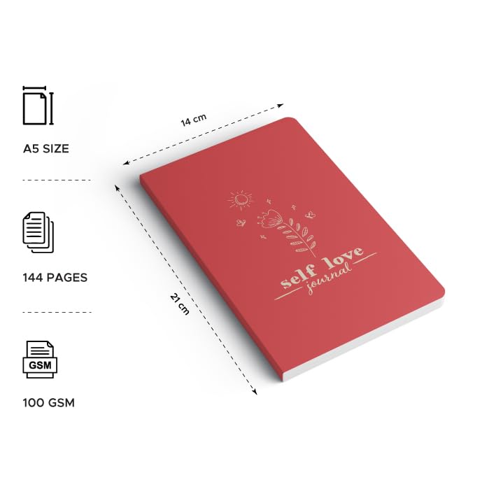 Factor Notes Self Love Journal Unruled Notebook