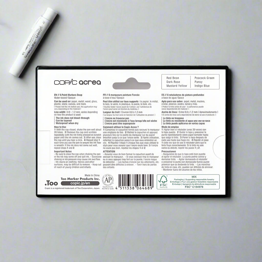 copic-acrea-paint-marker-set-of-6-deep Colours-5