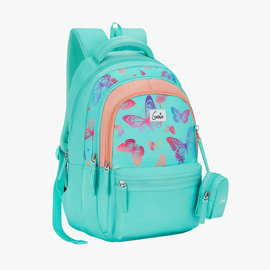 Genie - Nectar 17" School Backpack - Teal