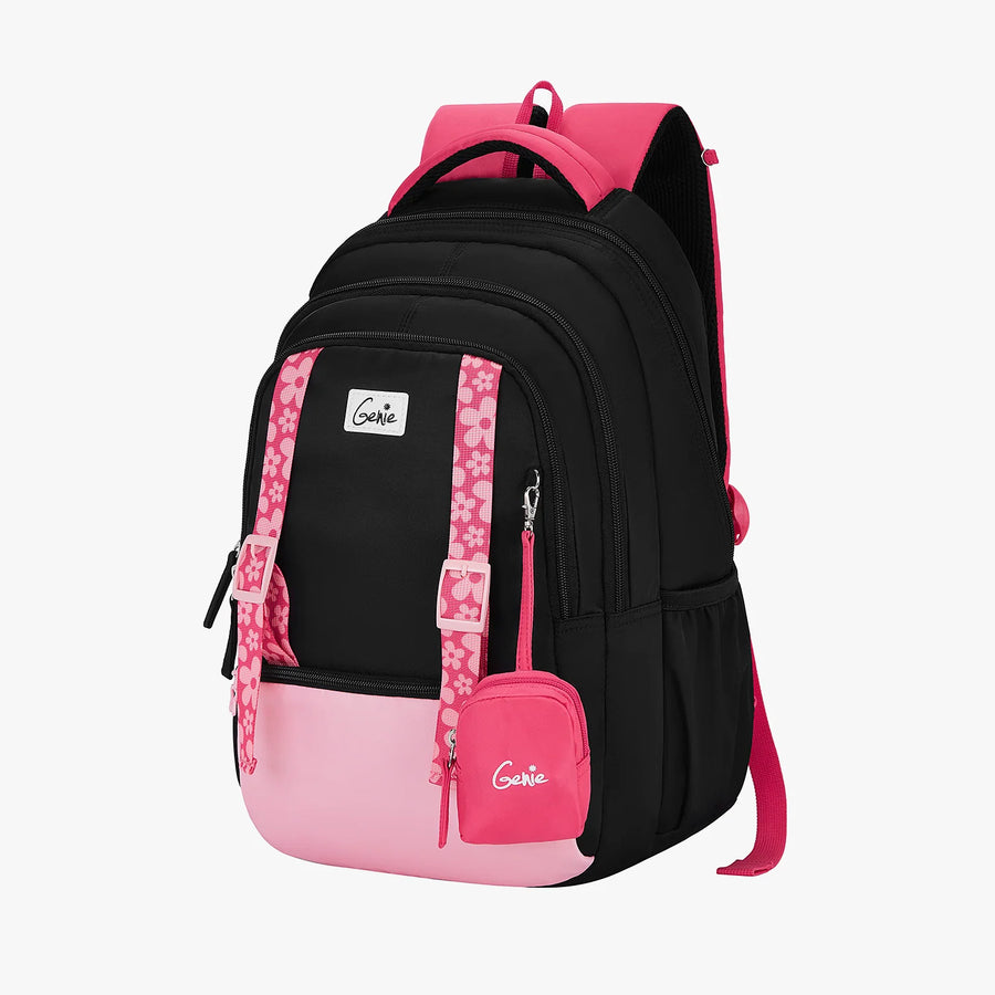 Genie - Gemini 17" School Backpack -  Black