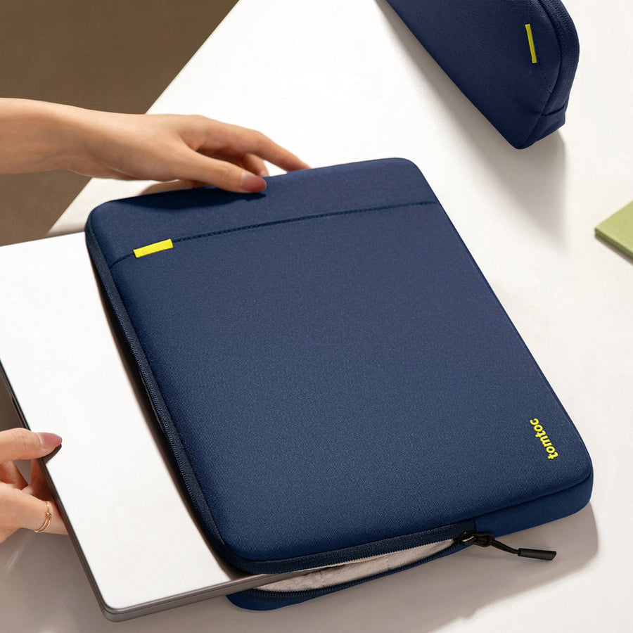 tomtoc Defender-A13 Laptop Sleeve Kit 16 Inch (40.64 cm) – Navy Blue