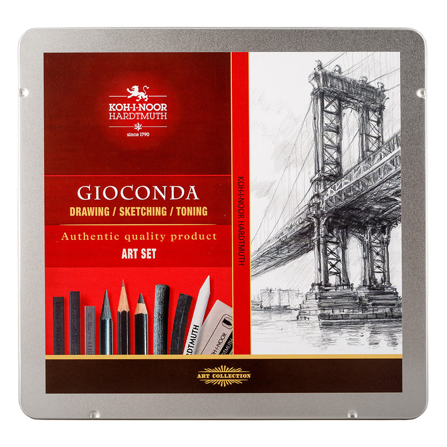 KOH-I-NOOR HARDTMUTH GIOCONDA DRAWING / SKETCHING ART SET - 8898