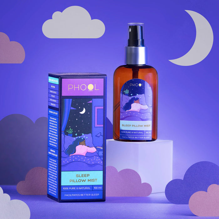 Phool Natural Sleep Pillow Mist – Chamomile, Lavender & Clary Sage