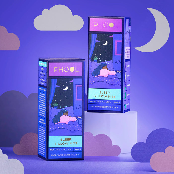 Phool Natural Sleep Pillow Mist – Chamomile, Lavender & Clary Sage