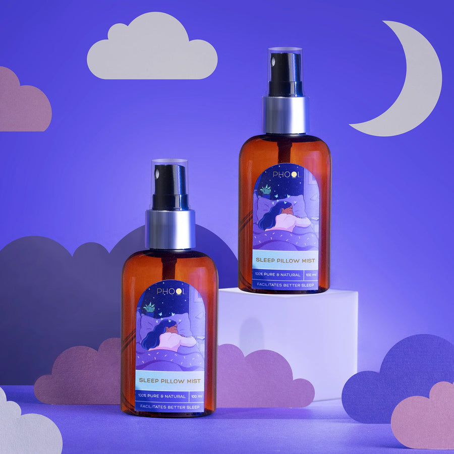 Phool Natural Sleep Pillow Mist – Chamomile, Lavender & Clary Sage
