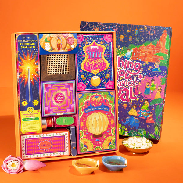 PHOOL Diwali Dazzle Gift Box – 13 Auspicious Festive Inclusions