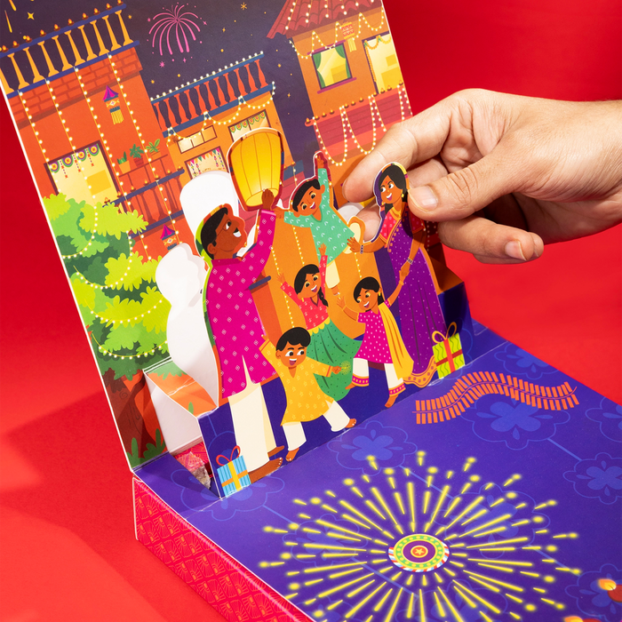 PHOOL Shubh Deepawali Gift Box – Festive Pop-Up Surprise of Light & Blessings