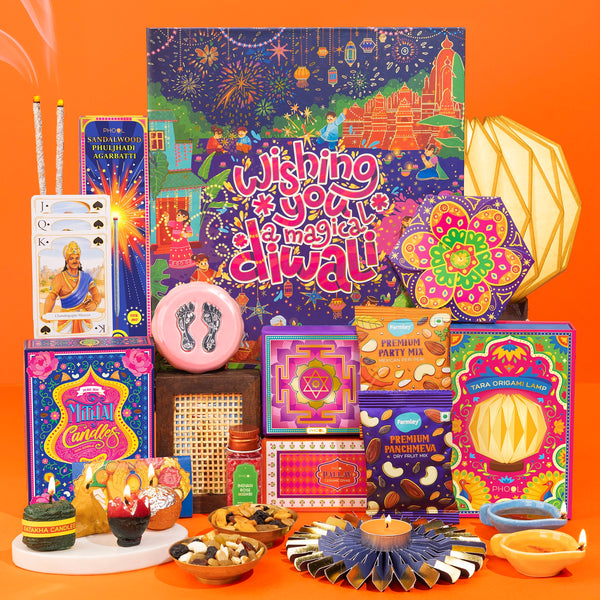 PHOOL Diwali Dazzle Gift Box – 13 Auspicious Festive Inclusions