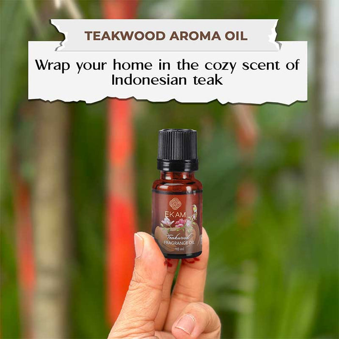 EKAM Teakwood Fragrance Oil – 10ml