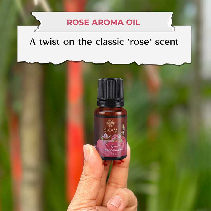 EKAM Rose Fragrance Oil – 10ml