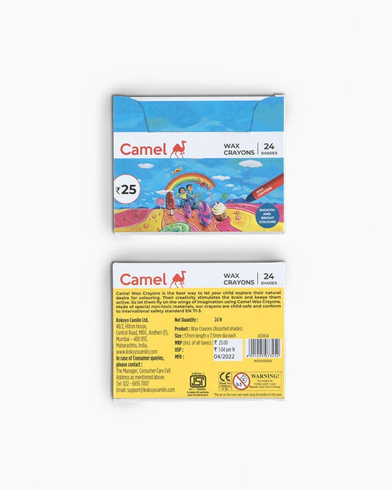 Camel - Wax Crayons (24 Shades)