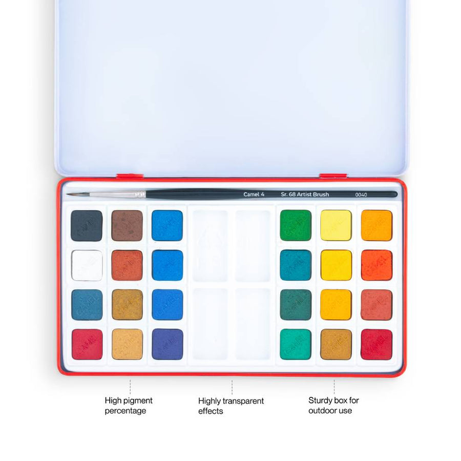 Camel - Artist Watercolor Cakes Set