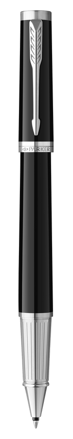 Parker Ingenuity Rollerball Pen – Black with Chrome Trim