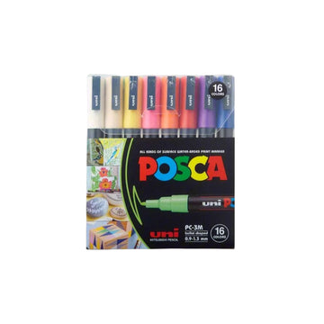 Uni Posca 3M Paint Marker Set of 16