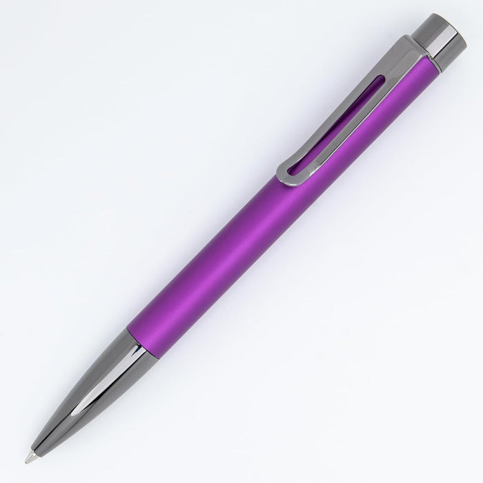 Monteverde Ritma Ball Pen – Purple with Gunmetal Trim