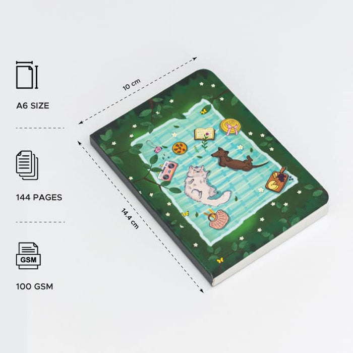 Factor Notes A6 Ruled Notebook – Crazy Souls