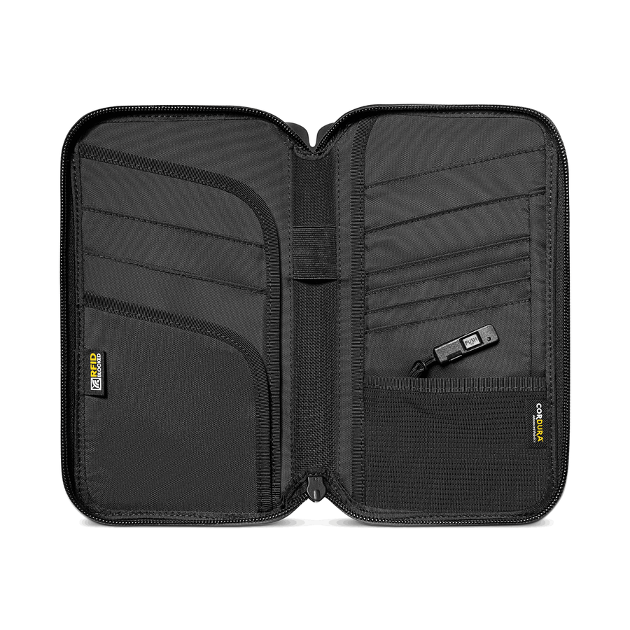 Tomtoc Navigator - T03 Passport Holder - Black