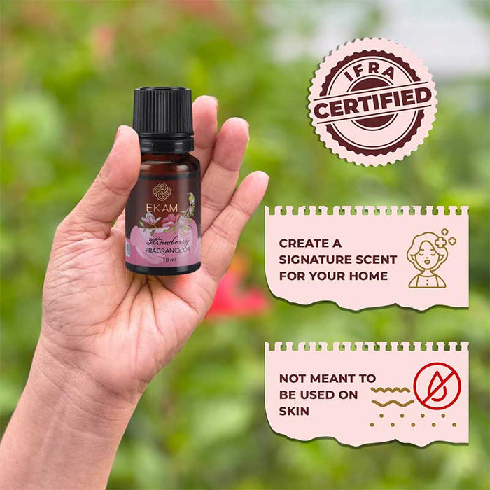 EKAM Strawberry Fragrance Oil – 10ml