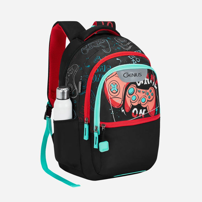 Genius Safari Maverick 27L School Backpack - Black — Mango