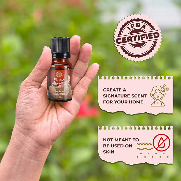 EKAM Teakwood Fragrance Oil – 10ml