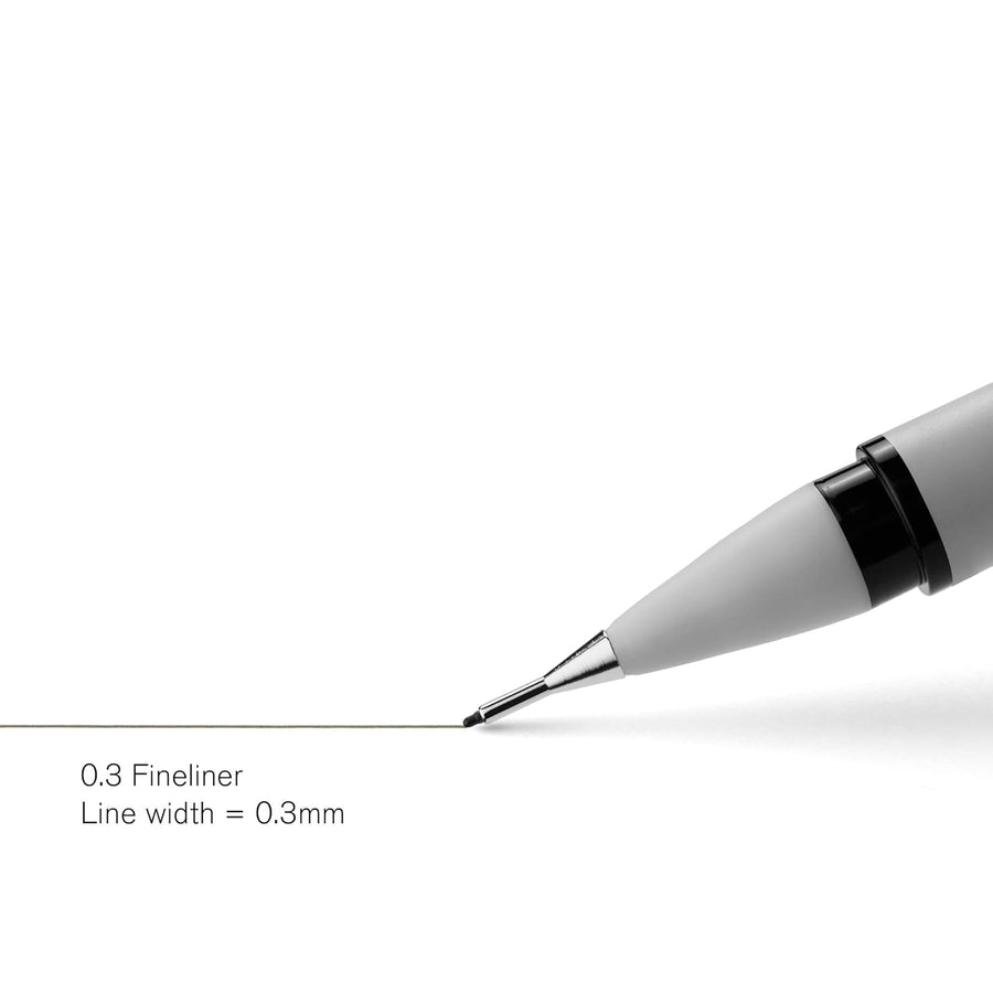 Winsor & Newton Fineliner Pens – Pack of 5 - Black