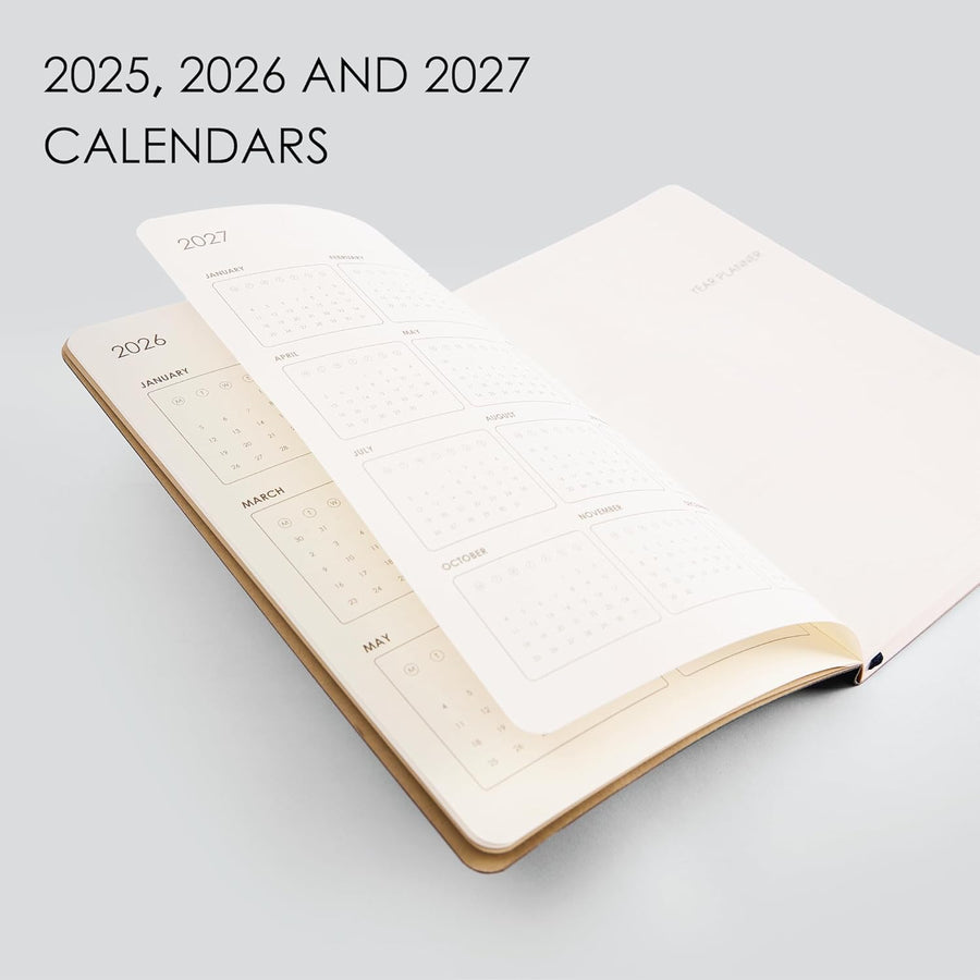 myPAPERCLIP 2026 Weekly Planner – A5 Size (Green)