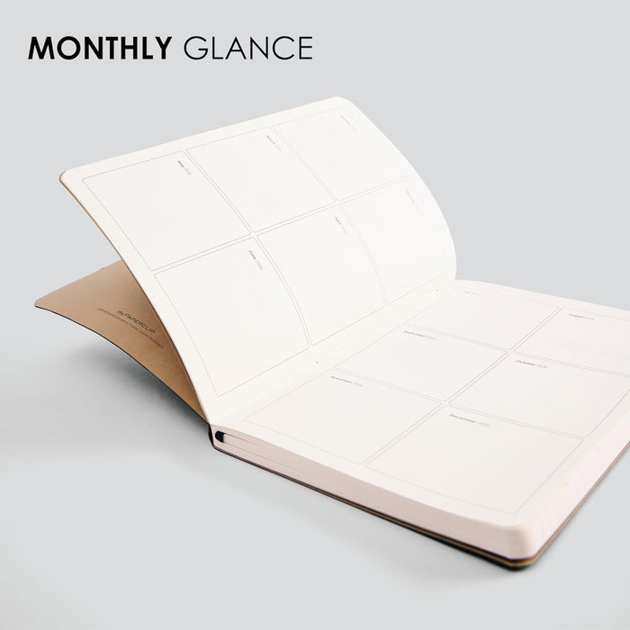 myPAPERCLIP 2026 Weekly Planner – A5 Size (Olive Green)