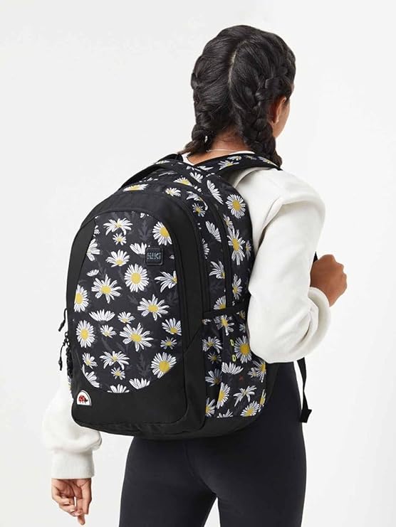 WIKI GIRL 3 Backpack 31 L - Daisy Black