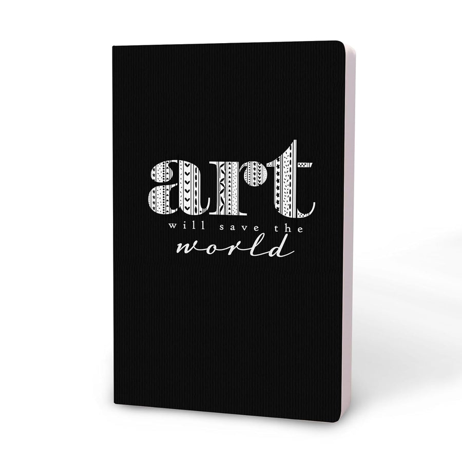 Factor Notes A5 Notebook – Unruled (Art Will Save the World)