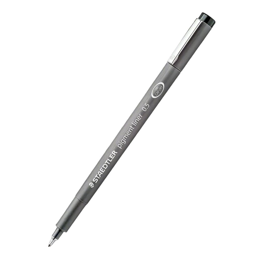 Staedtler Pigment Liner Fineliner Pen Set of 6 (Black)