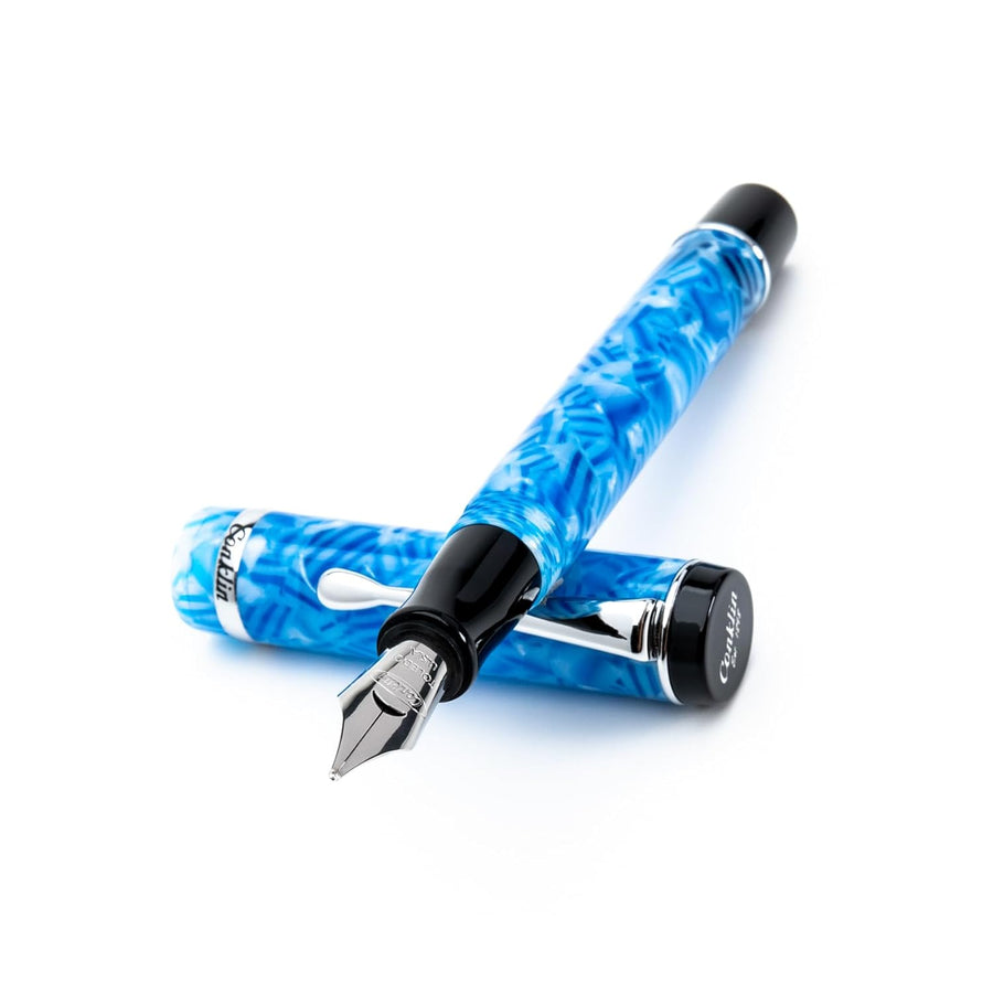 Conklin - Duragraph Fountain Pen Ice Blue (M)