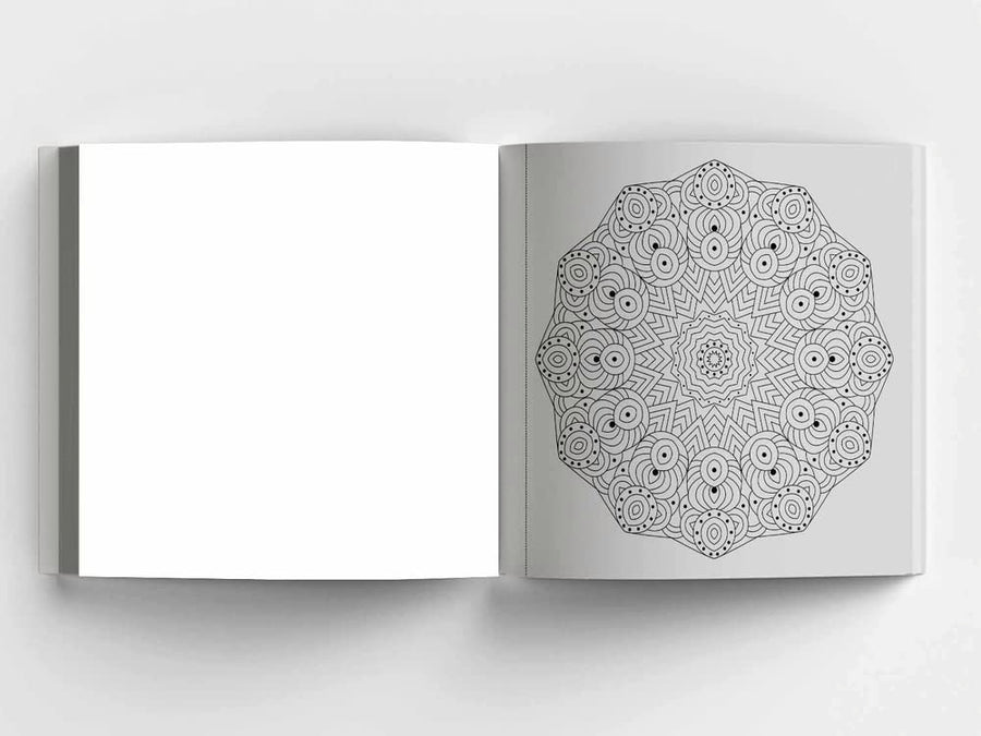Mandala Art: Colouring books for Adults with tear out sheets: By - Wonder House (Paperback)