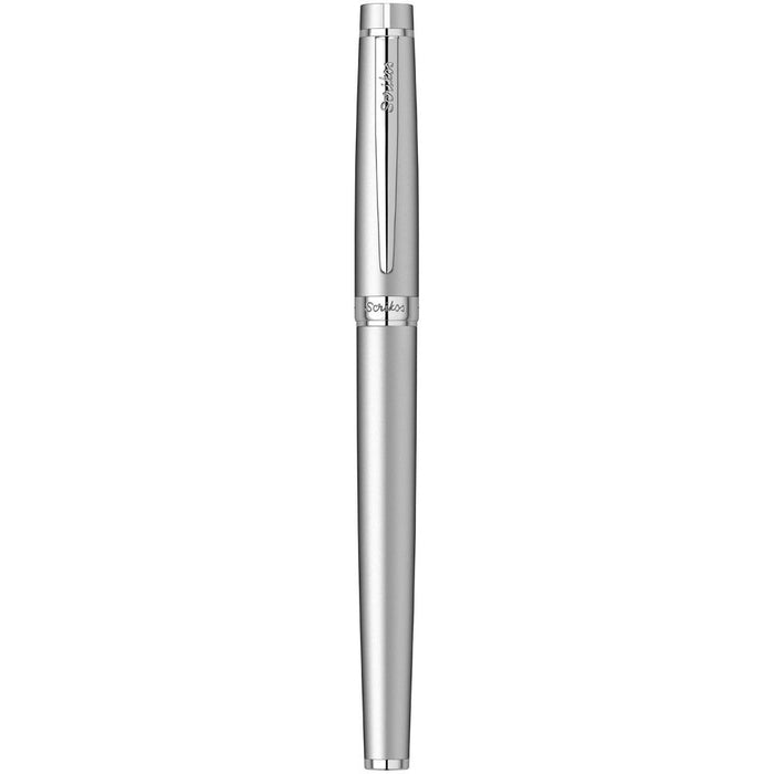 Scrikss Honor 38 Roller Pen – Matt Chrome with Chrome Trim (CT)