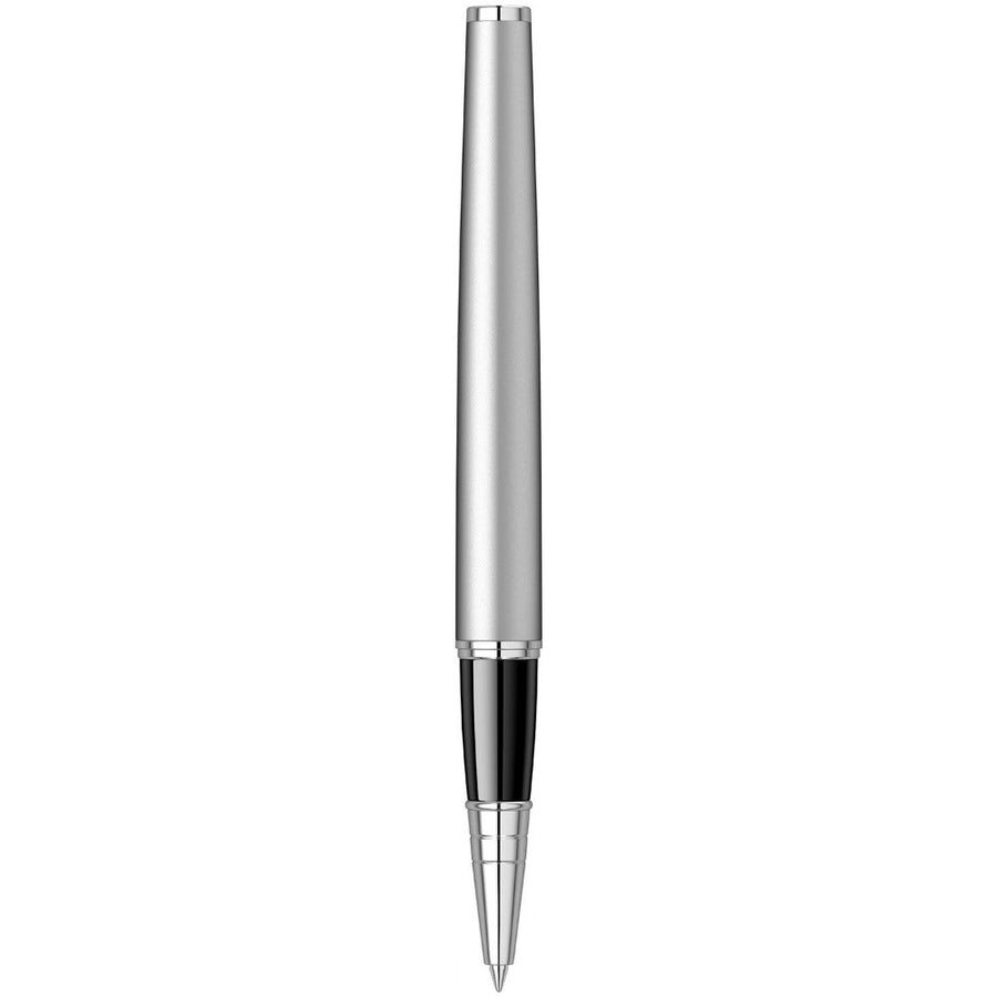 Scrikss Honor 38 Roller Pen – Matt Chrome with Chrome Trim (CT)