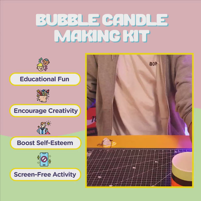 Kalakaram - Bubble Candle Making Kit