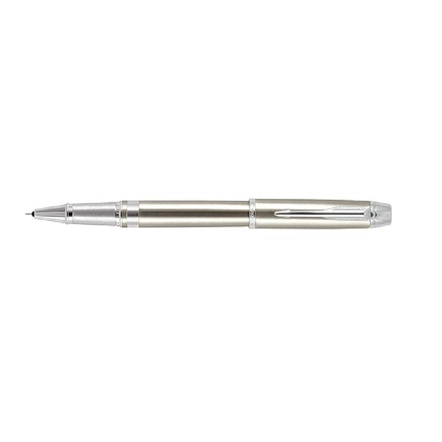 Parker Odyssey Brushed Metal Chrome Trim Rollerball Pen