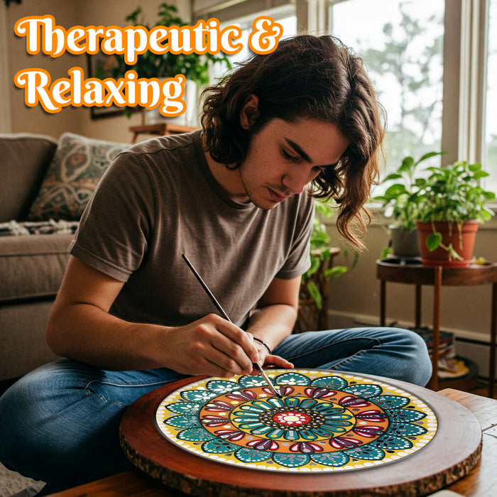 iCraft DIY Traditional Mandala Art Kit