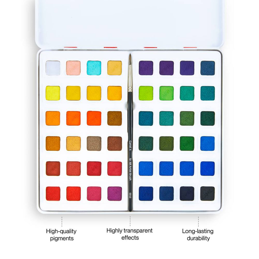 Camel - Artist Watercolor Cakes Set