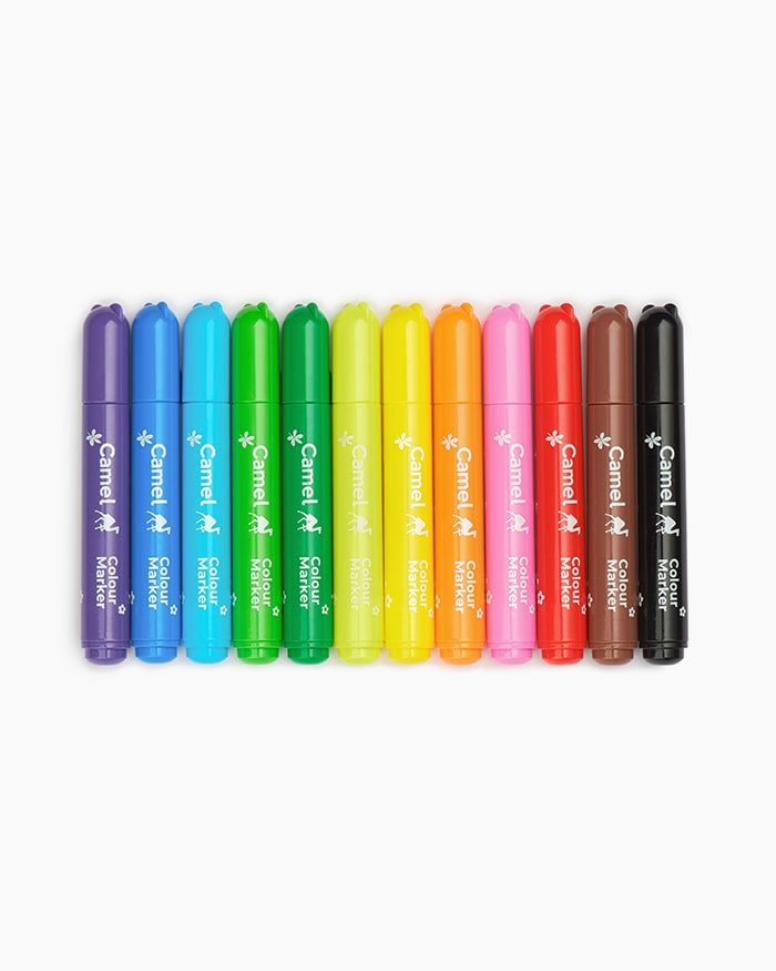 Camel - Washable Colour Markers Set 12 Shades