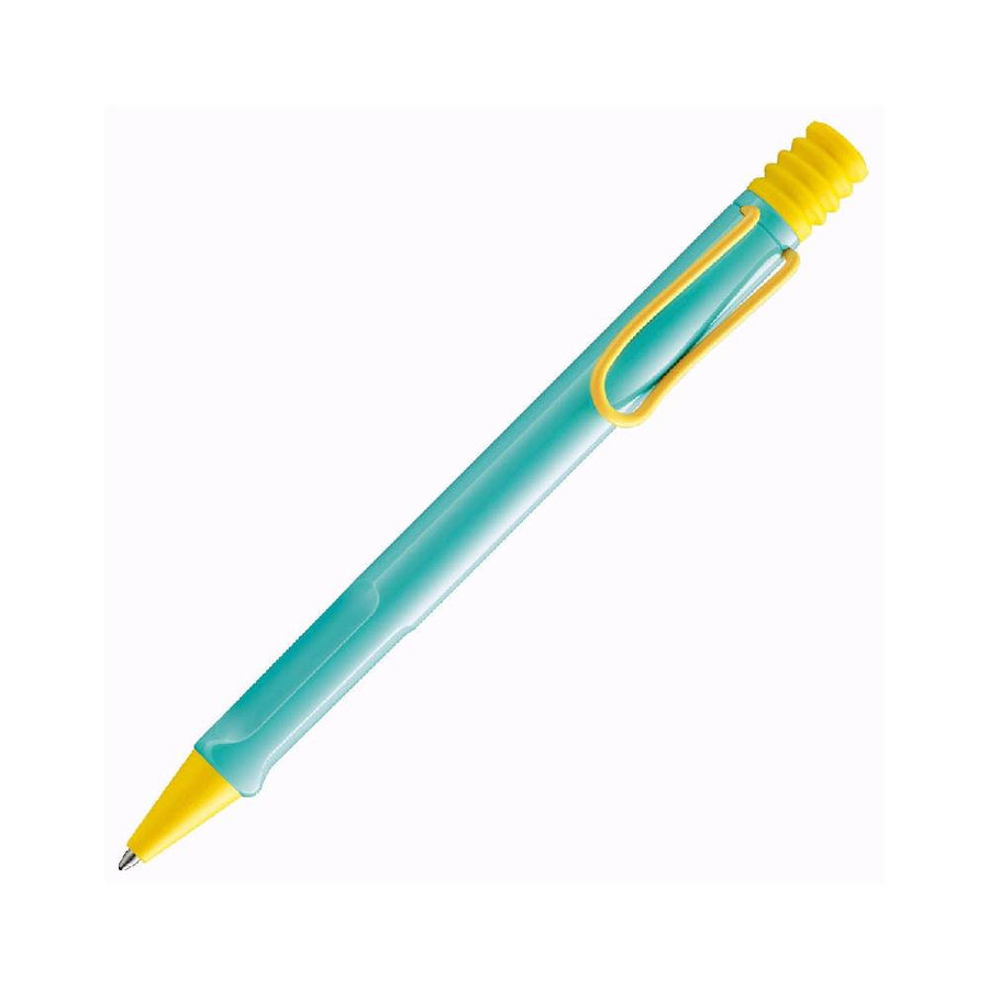 lamy-2E9-safari-ballpoint-pen-pina-colada-front-view
