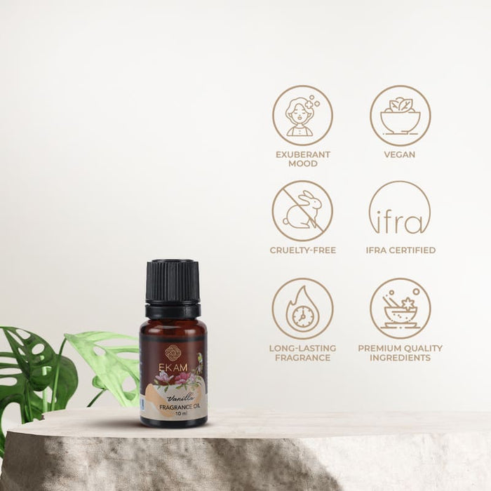 EKAM Vanilla Fragrance Oil – 10ml