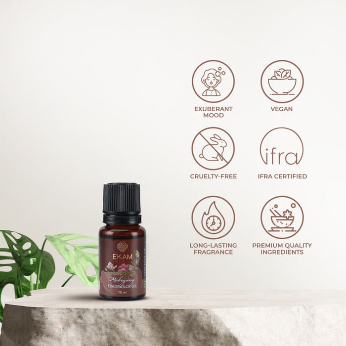 EKAM Mahogany Fragrance Oil – 10ml