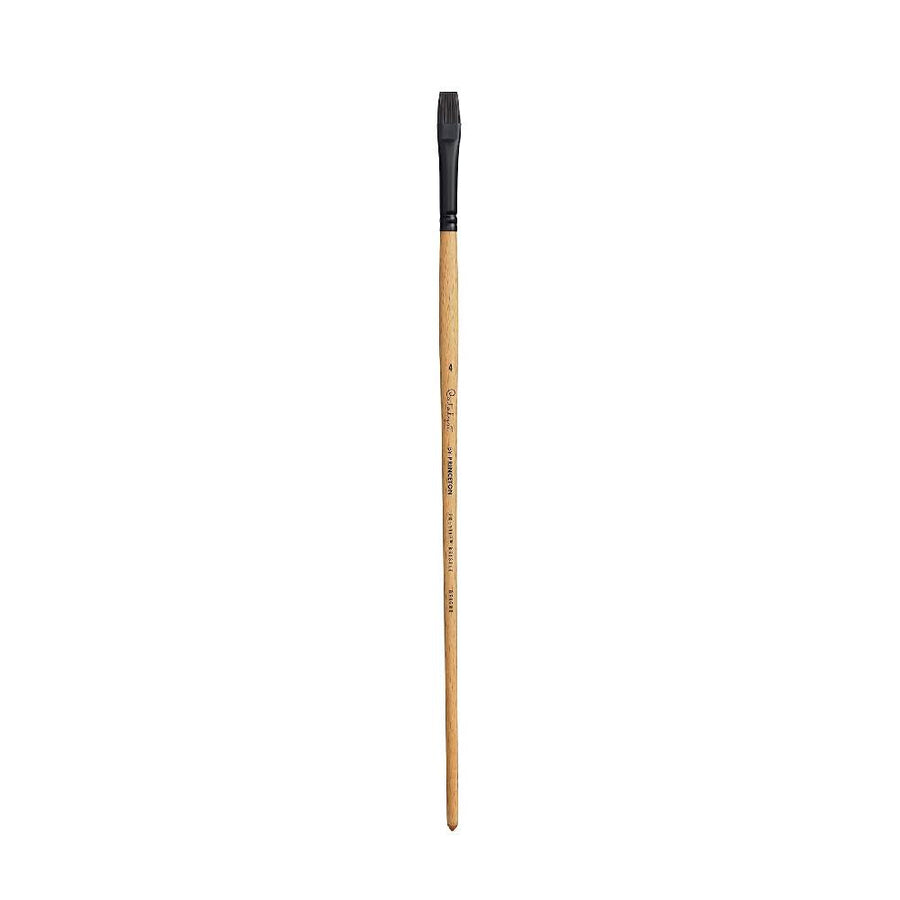 Princeton Catalyst Polytip Bristle Synthetic Filbert Long Handle Brush - 6400 Series