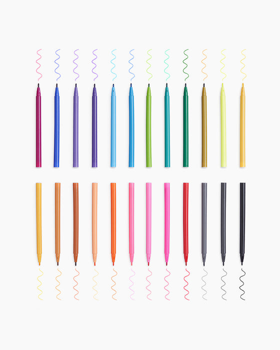 Camel - Sketch Pens (Pack of 12 Shades)