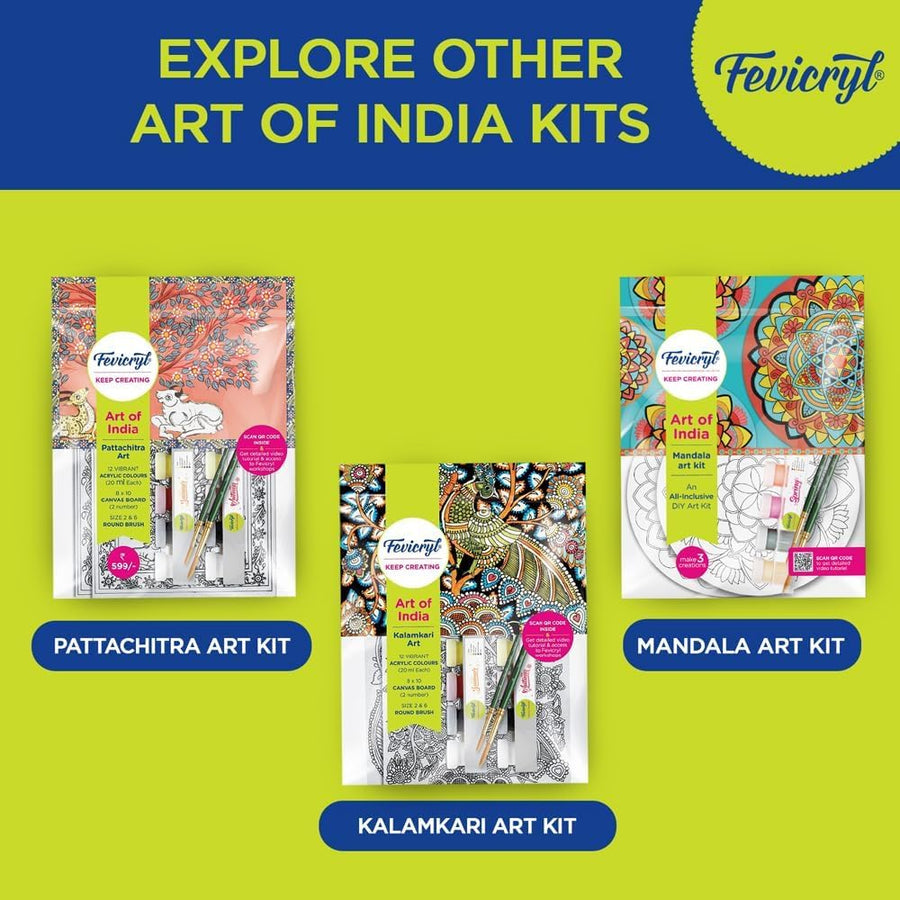 Fevicryl DIY Lippan Art Kit