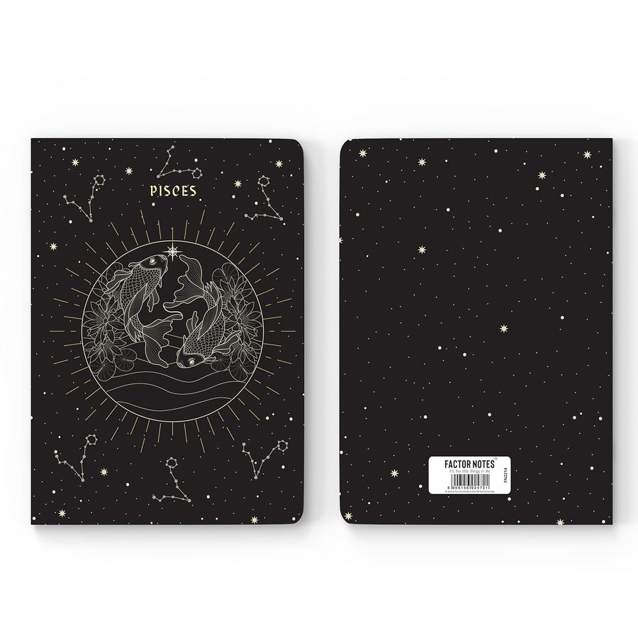 Factor Notes Pursuit Series Notebook - Pisces