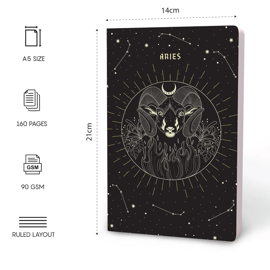 Factor Notes Pursuit Series Notebook - Aries