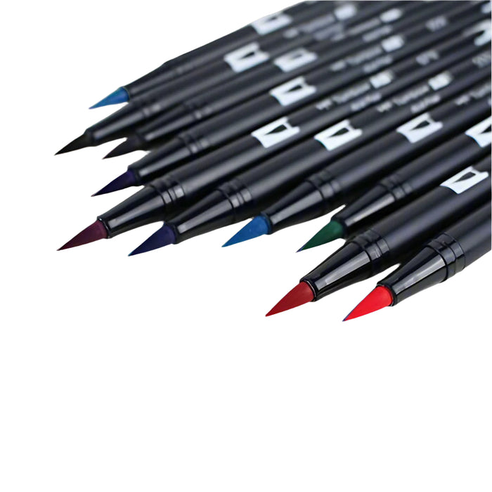 Tombow Dual Brush Pens Set Of 10 (Galaxy Colour)